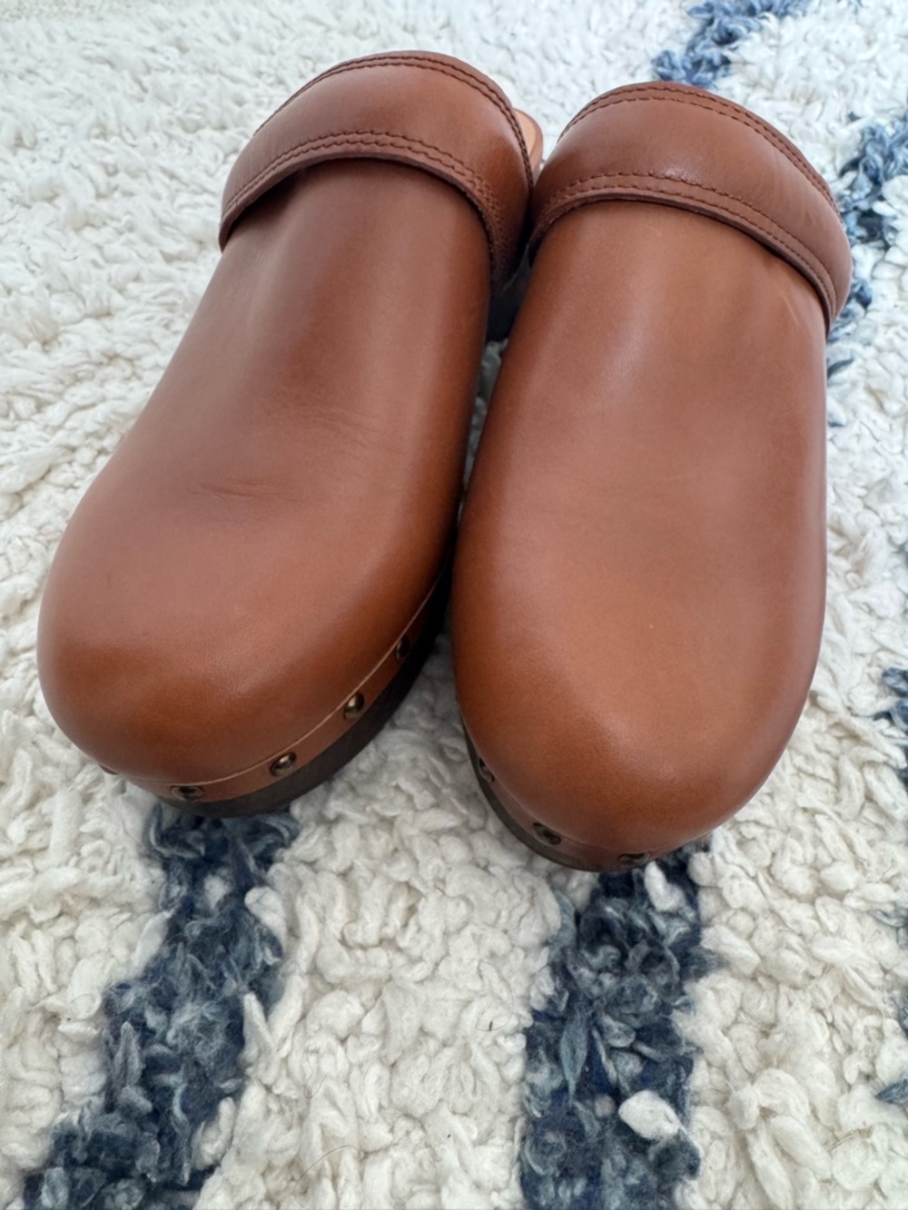 Madewell Cecily Clog Size 7 NWOT | Leather Platform Slip-On - Picture 2 of 5